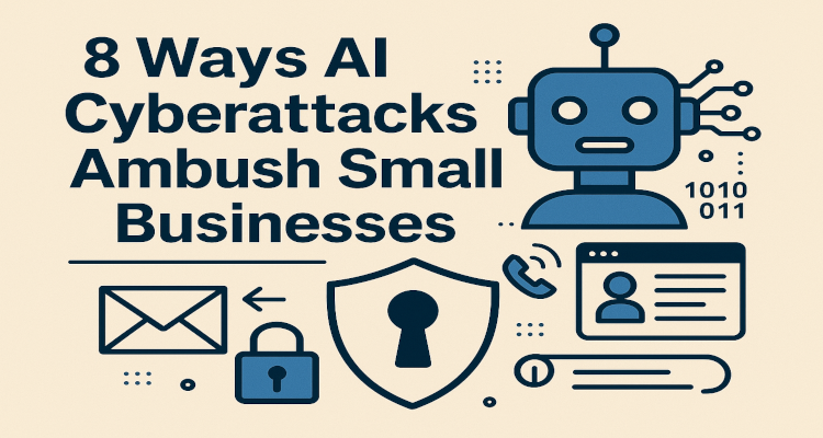 8 Ways AI Cyberattacks Ambush Small Businesses (And How to Shut the Door Fast)