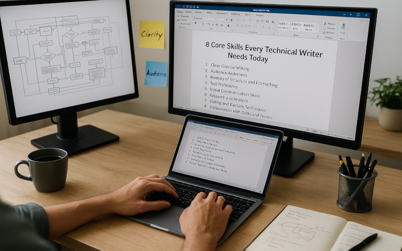 8 Core Skills Every Technical Writer Needs Today